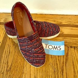 Tom’s multi-denim Avalon slip-on